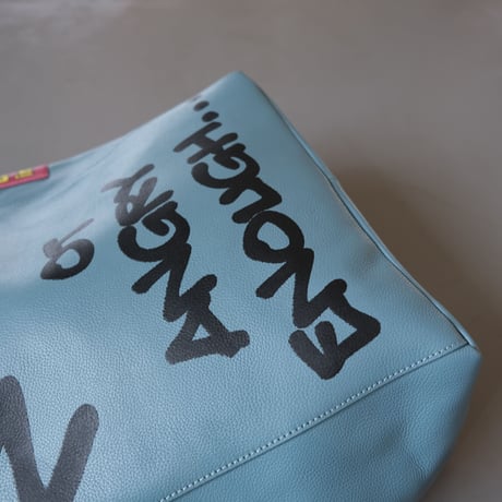 INTOXIC.    RESONATES    Mad strap tote    ナイルブルー