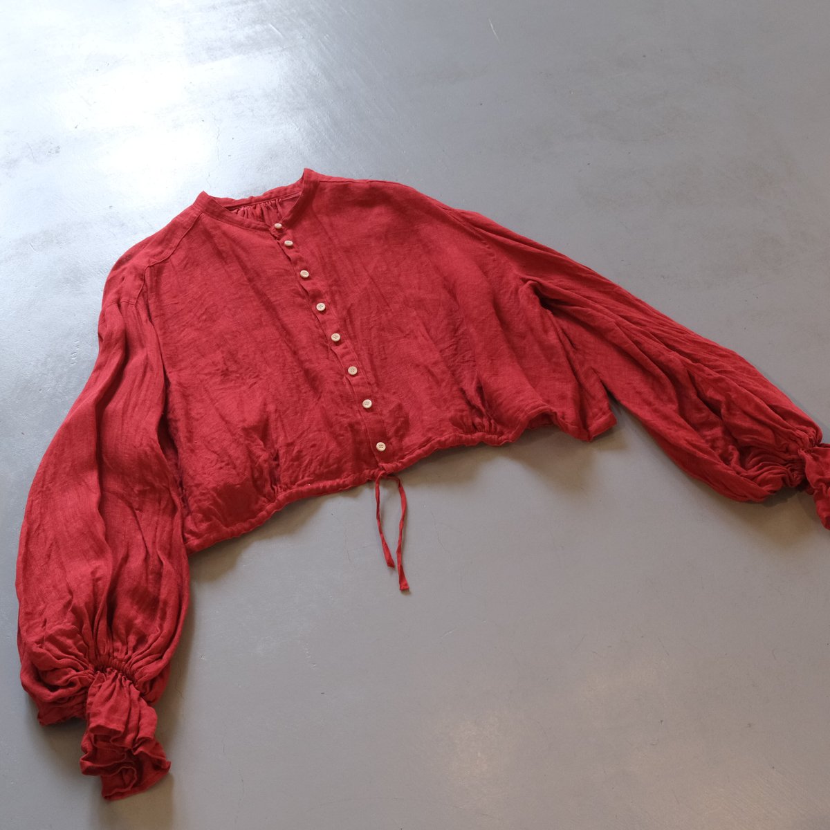 suzuki takayuki bishop-sleeve bolero S231-17