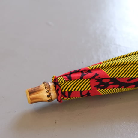 bonbonstore　アフリカンバティック 日傘　 BON-23001B-8