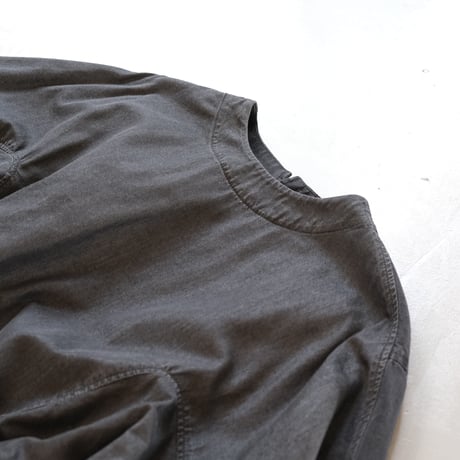 NAKAGAMI　デニムプリーツワンピース（black）　N0223S0027