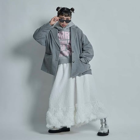 THOMAS MAGPIE  ruffled short coat【2234211】