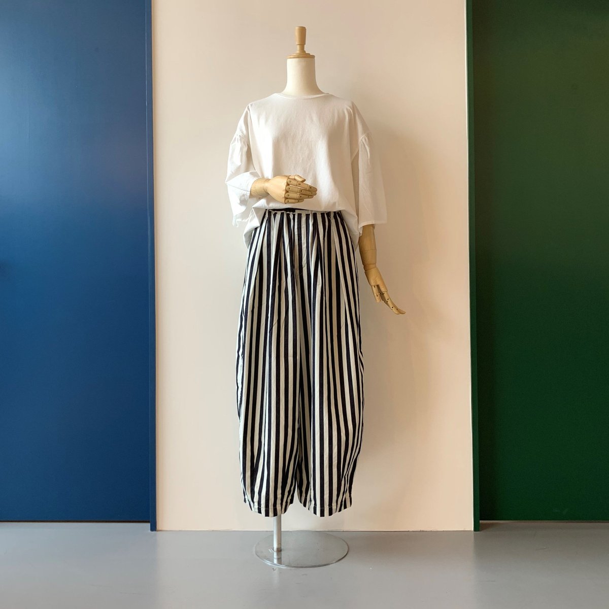 HARVESTY ハーべスティ インディゴストライプサーカスパンツ A11911 | geep