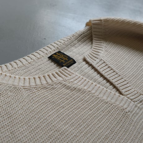 BATONER　Women THE SUMMER KNIT KEY NECK　BN-22SL-021
