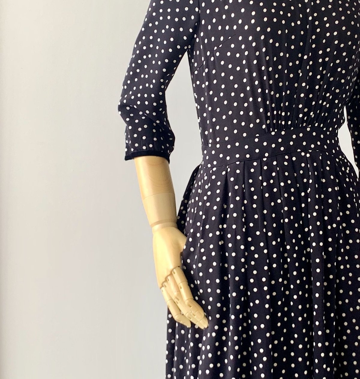 SINME ロングワンピース ドット | geep