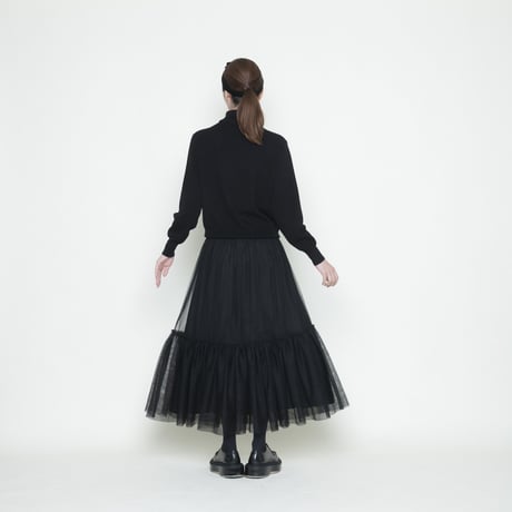 THOMAS MAGPIE　tulle　tiered　skirt　2204613