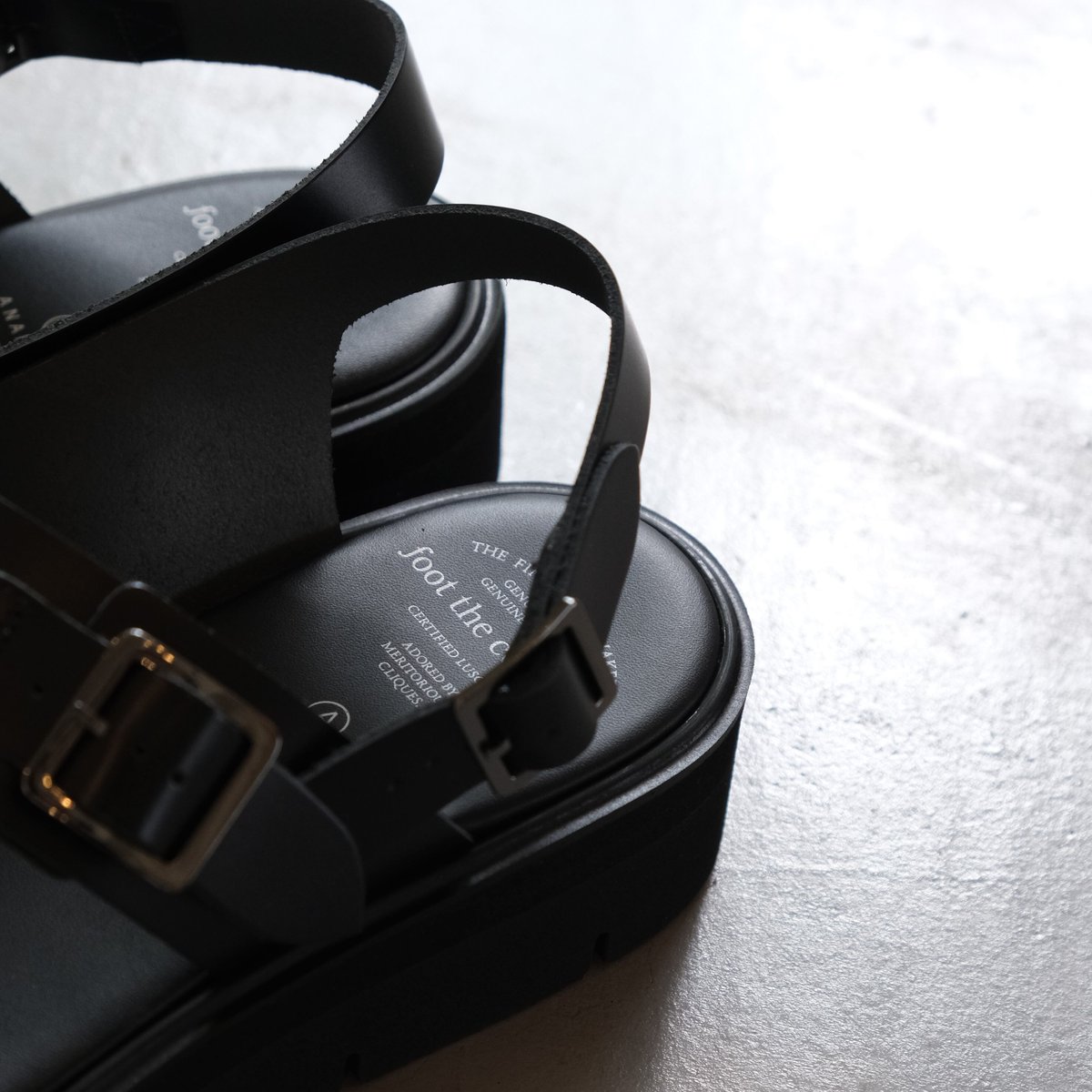 foot the coacher SS BELT SANDAL FTC1912012 B foot the coacher SS BELT SANDAL FTC1912012 B