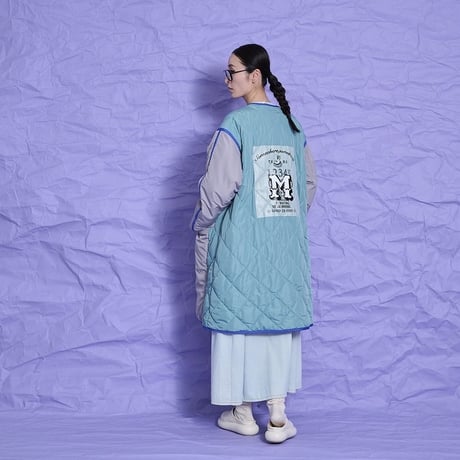Thomas magpie quilted coat (reversible)