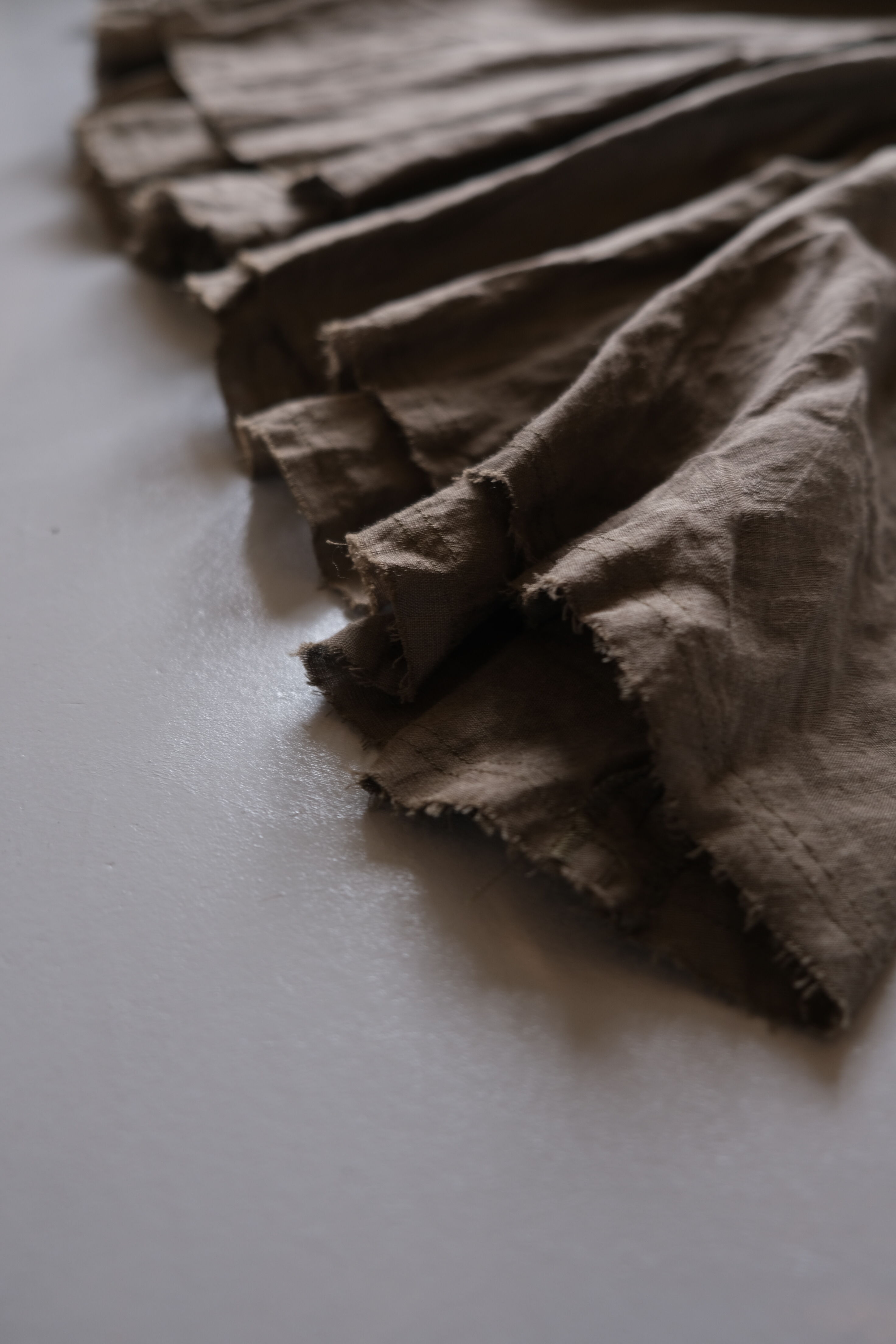 suzuki takayuki long skirt Ⅰ khaki | geep