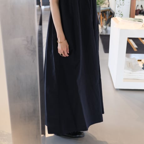 SINME　Tシャツワンピース マスタード × ネイビー　S22SS-11-06
