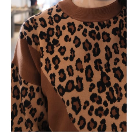 Thomas magpie    reopard crewneck kint
