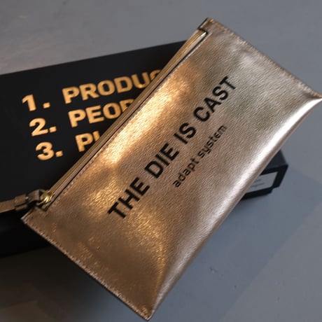 INTOXIC.  Twin long wallet champagne