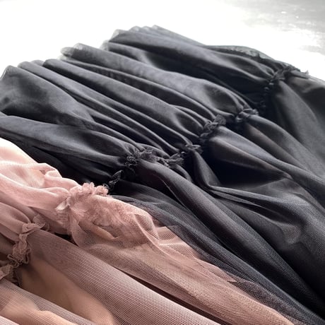 THOMAS MAGPIE　tulle　tiered　skirt　2204613