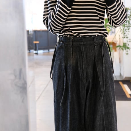 SERGE de bleu   2TUCK SUSPENDER SLACKS    CTS-52P-CEA