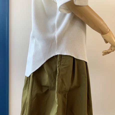 HARVESTY   WAFFLE BIG T-SH（ワッフルビッグTシャツ） WHITE　A51904