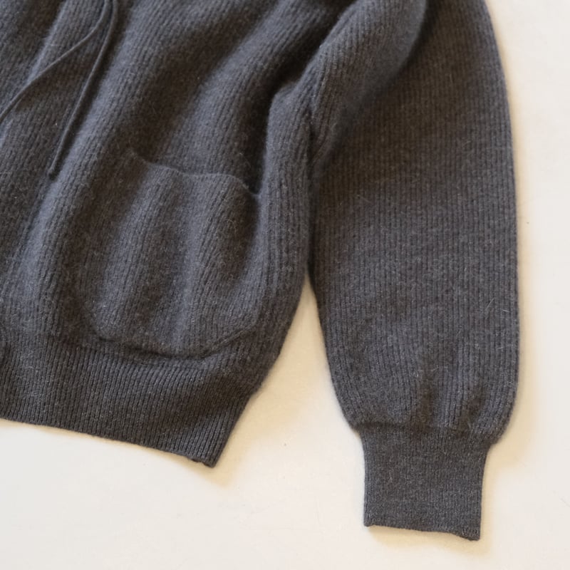 BATONER Men CASHMERE-FOX SHOWL COLOR CARDIGAN