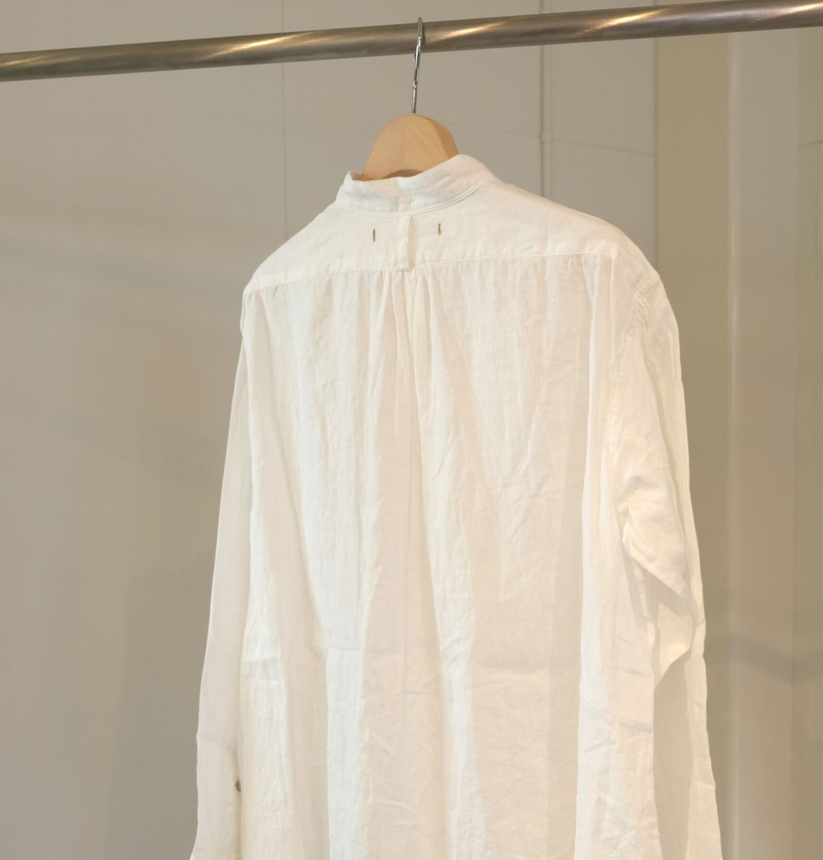 suzuki takayuki long shirt white T002-01 | geep suzuki takayuki long shirt white T002-01 | geep