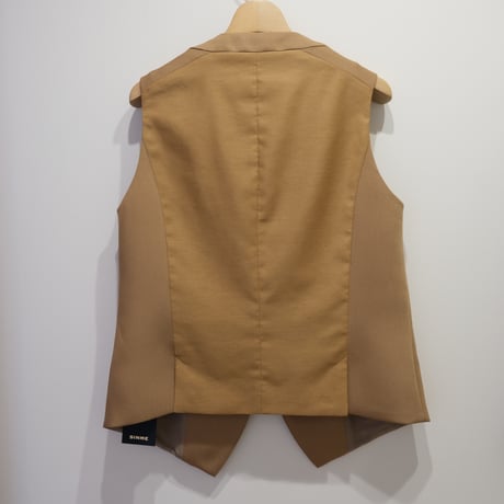 SINME  ベスト ベージュ  SS14-05