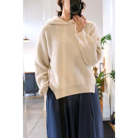 BATONER Women CASHMERE FOX PULL PARKER