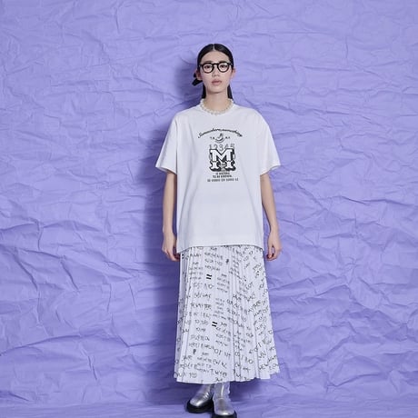 Thomas magpie   original print pleats skirt  2243602