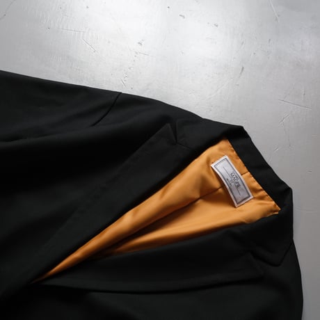 THOMASMGPIE　short sleeve coat　BLACK　ブラック【2213202】