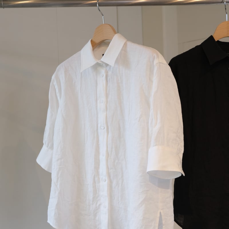 SINME シャツ ボリュームシャツ ブラック - SINME ONLINE STORE
