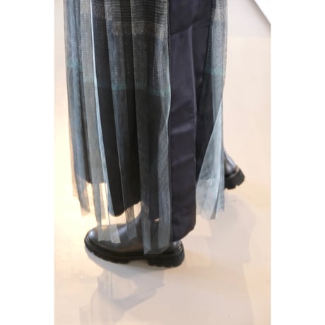 NAKAGAMI  グラフィックチュールスカート(black)  N0325A0021