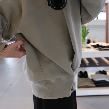 R JUBILEE 　BASIC TUCK SWEAT　　SAGE