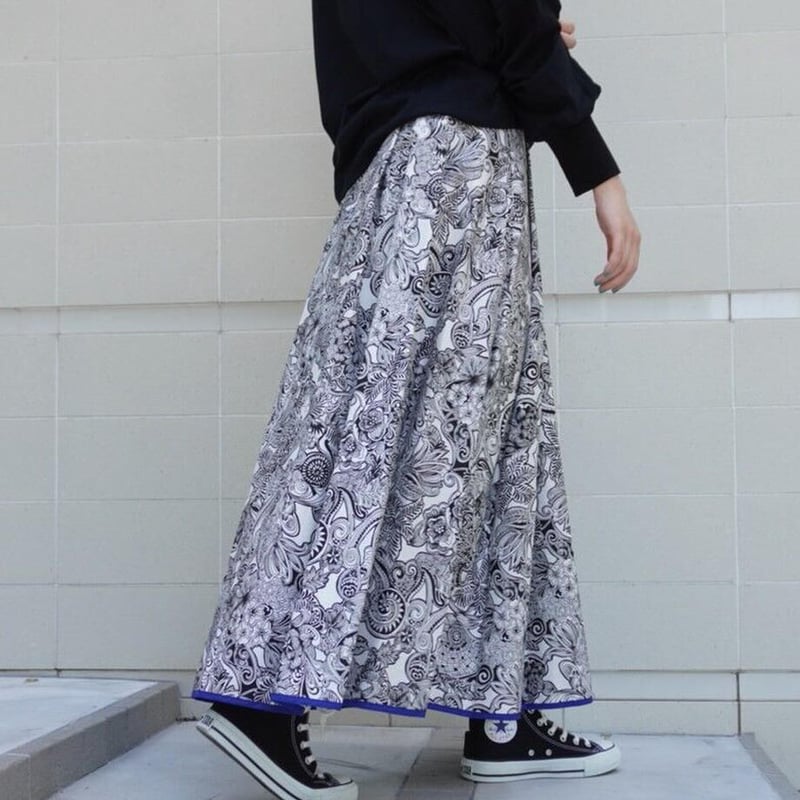 美品✨THOMAS MAGPIE　スカート　ペイズリー柄　ジャンニナーナ THOMAS MAGPIE zentangle print long skirt【2213