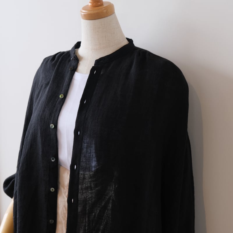 suzuki takayuki over blouse S211-15 blac suzuki takayuki over blouse S211-15 blac