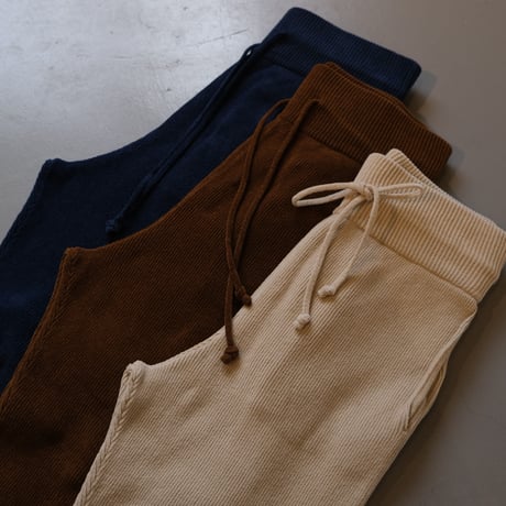 BATONER　Women CHENILLE YARN KNIT PANTS　BN-21FL-022