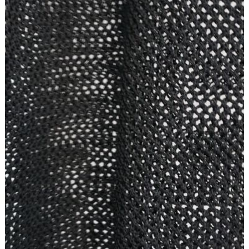 トーマスマグパイ　ワンピースblack THOMAS MAGPIE mesh knit one-piece【2222705】 | geep