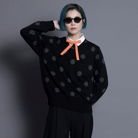 THOMASMGPIE　トーマスマグパイ　dots pullover knit　2213703