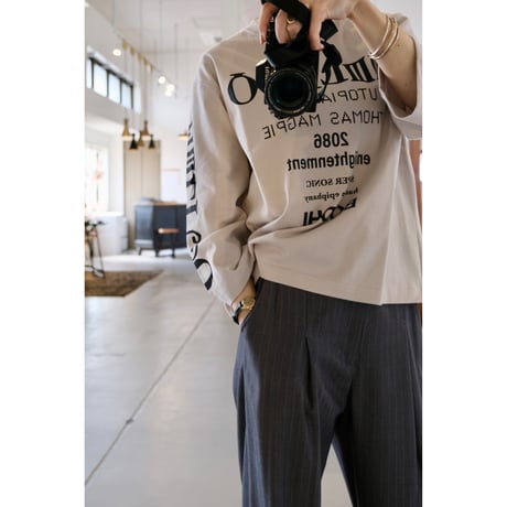 long sleeve tee shirt “BODHI”