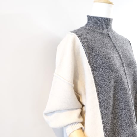 M53.　panel knit　（ UNISEX ）【 MK-005 】 Mサイズ