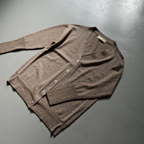 R JUBILEE 　 Layered Knit Cardigan　BEIGE　RJ21083002