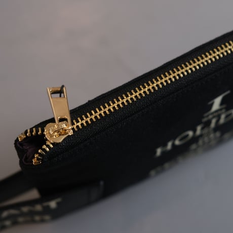 INTOXIC.  HOLIDAY  RECORD  CLUTCH 　black