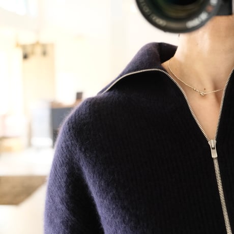 BATONER Woman CASHMERE FOX DRIVERS KNIT