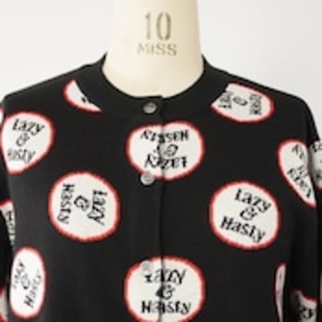 THOMAS MAGPIE   "LAZY AND NASTY" W Jacquard cardigan   2253705