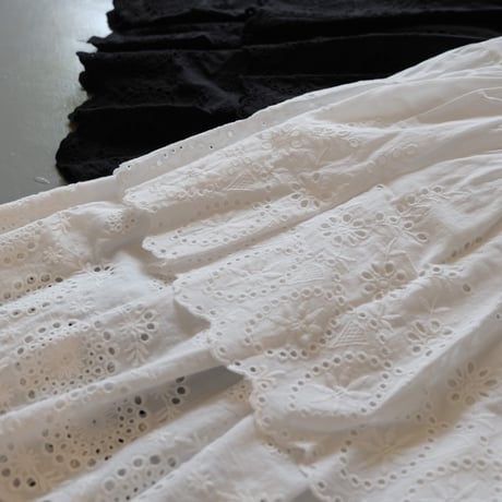 SINME　コットンレーススカート　SS14-17