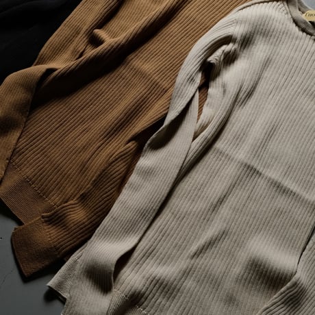 THOMAS MAGPIE　Rib knit inner【2221701】