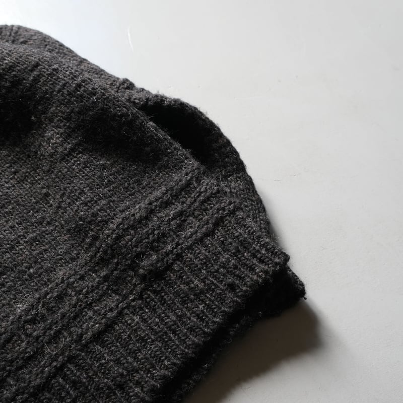 BATONER Men SPREAD ALAN CREW NECK BLACK BN-21F