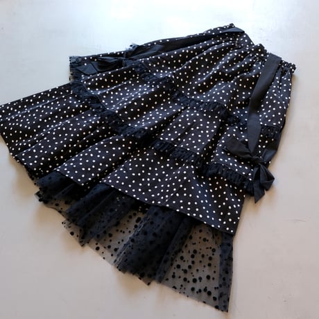 Thomas magpie  randomdot on dot skirt (2way)  2243606