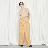 THOMAS MAGPIE　 "LAZY AND NASTY" V neck knit　2253703
