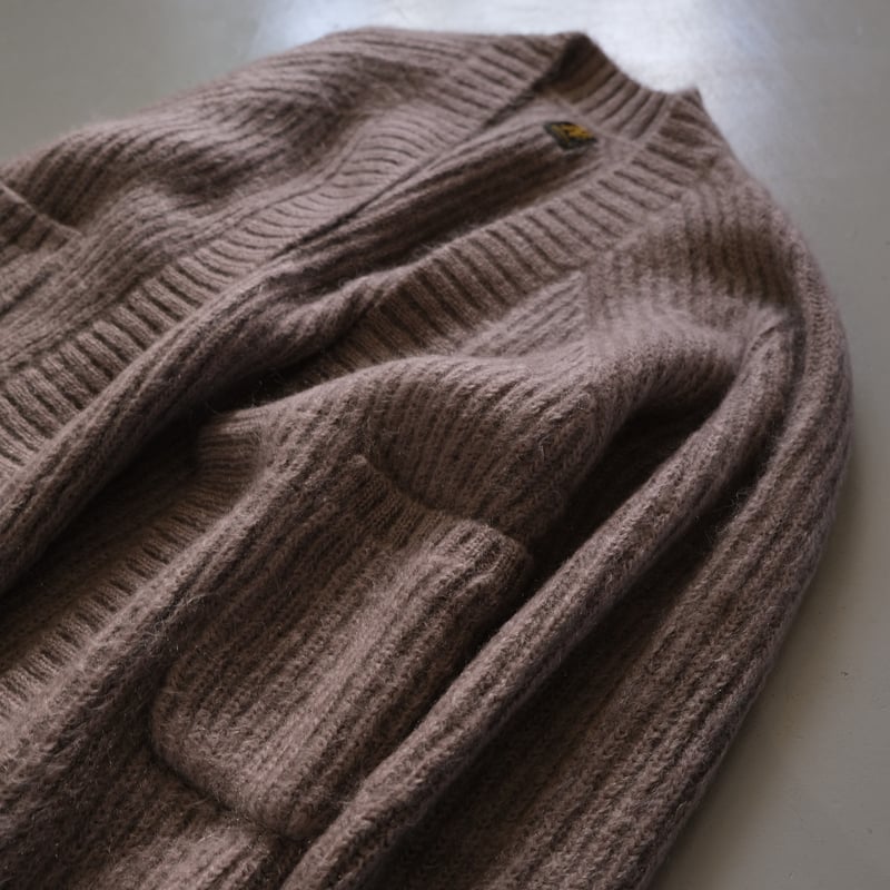 BATONER SUPER KID MOHAIR BIG CARDIGAN BN-21FL-