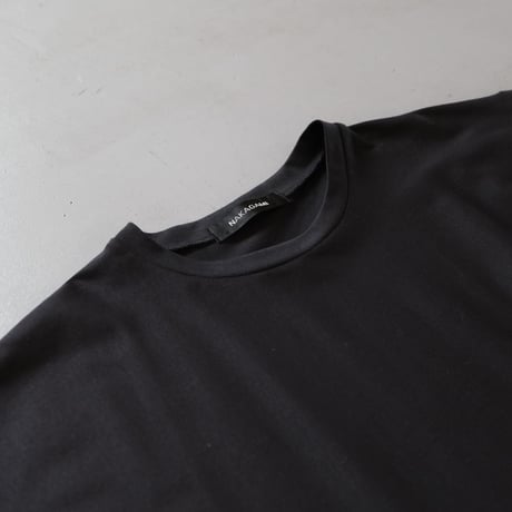 NAKAGAMI　変形カットソー（black）　N0123S0013