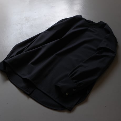 SINME   ピンストライプブラウス ネイビーストライプ   S21-AW-03-02