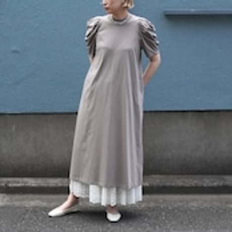 【タグ切り、試着のみ】S-PHYRE サイクルワンピース セール】 サイドタックシルエットワンピース /洗濯機で洗える