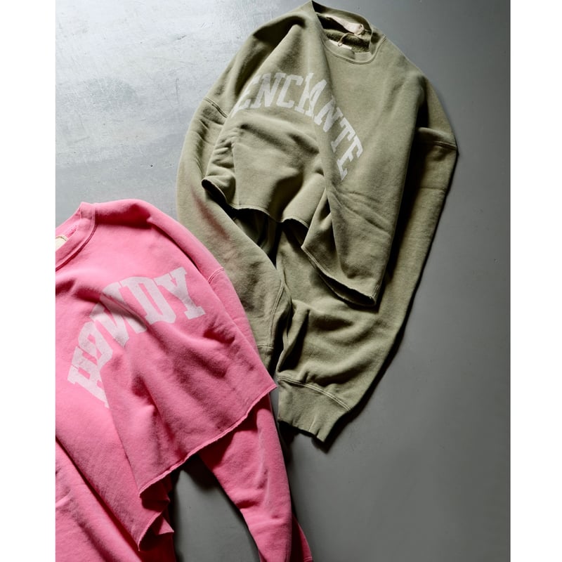 R JUBILEE  アール ジュビリー 24AW Say Hello Cropped Sweatshirt クロップド スウェットトレーナー RJ24210010 グレー F R JUBILEE Say Hello Cropped Sweatshirt | geep
