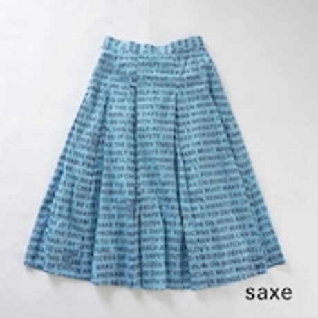 THOMAS MAGPIE　original printed skirt【2233604】