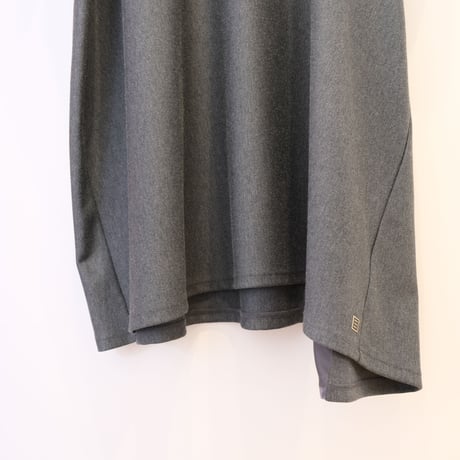 NAKAGAMI　 ASYMMETRY ONEPIECE　 CHARCOAL